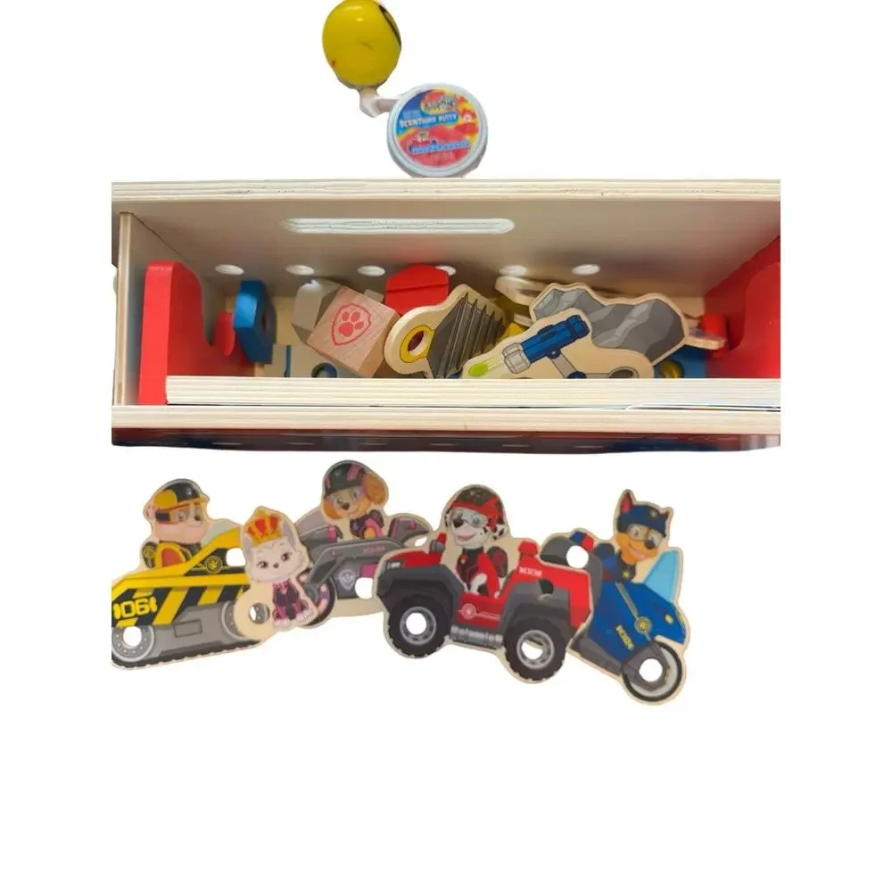 Melissa & Doug PAW Patrol Pup Pack Rescue Truck Wooden Play Set